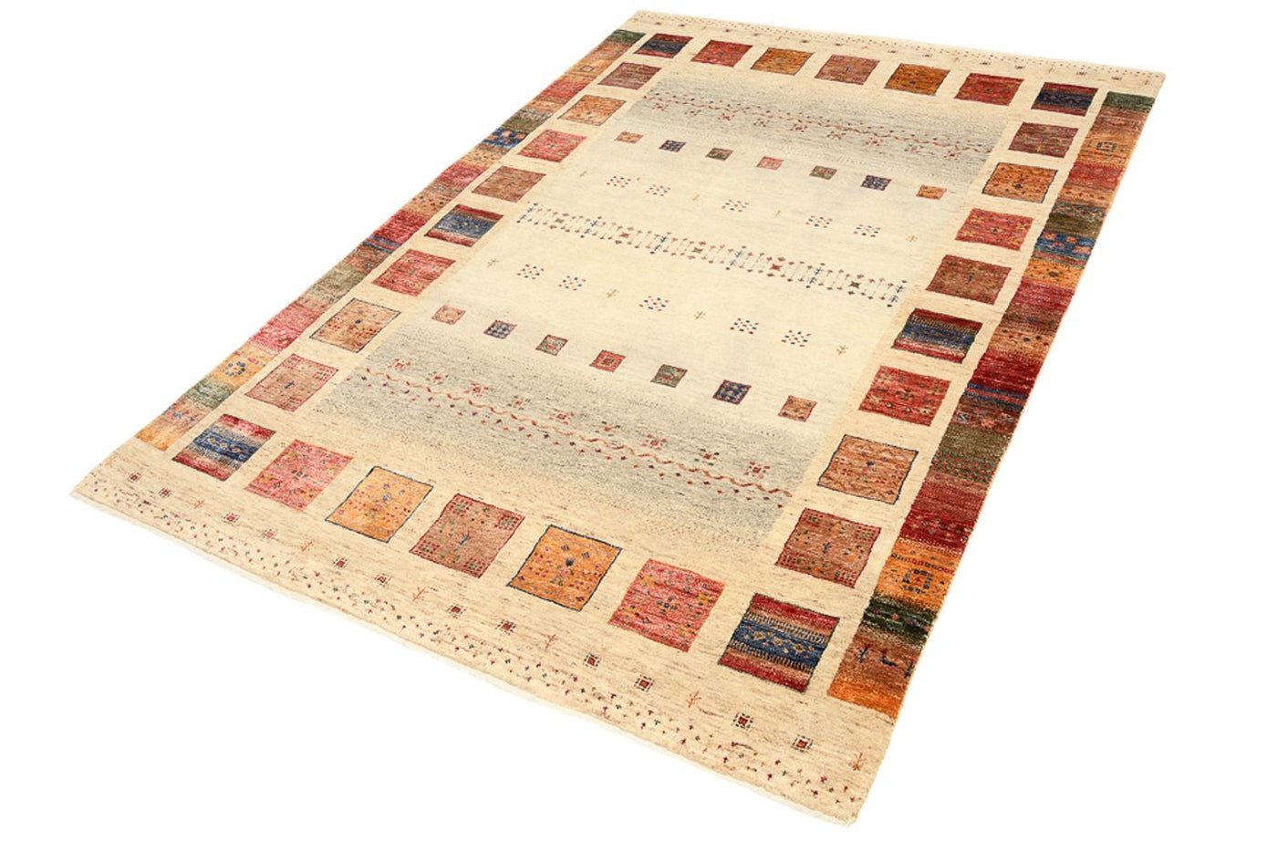 Indo Loribaft Teppe 207x148cm - Ullteppe