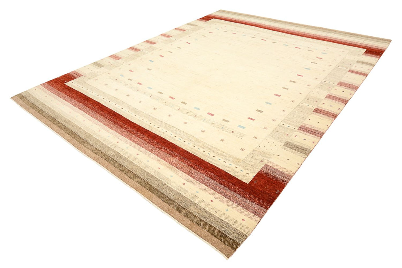 Indo Loribaft Teppe 342x254cm - Ullteppe