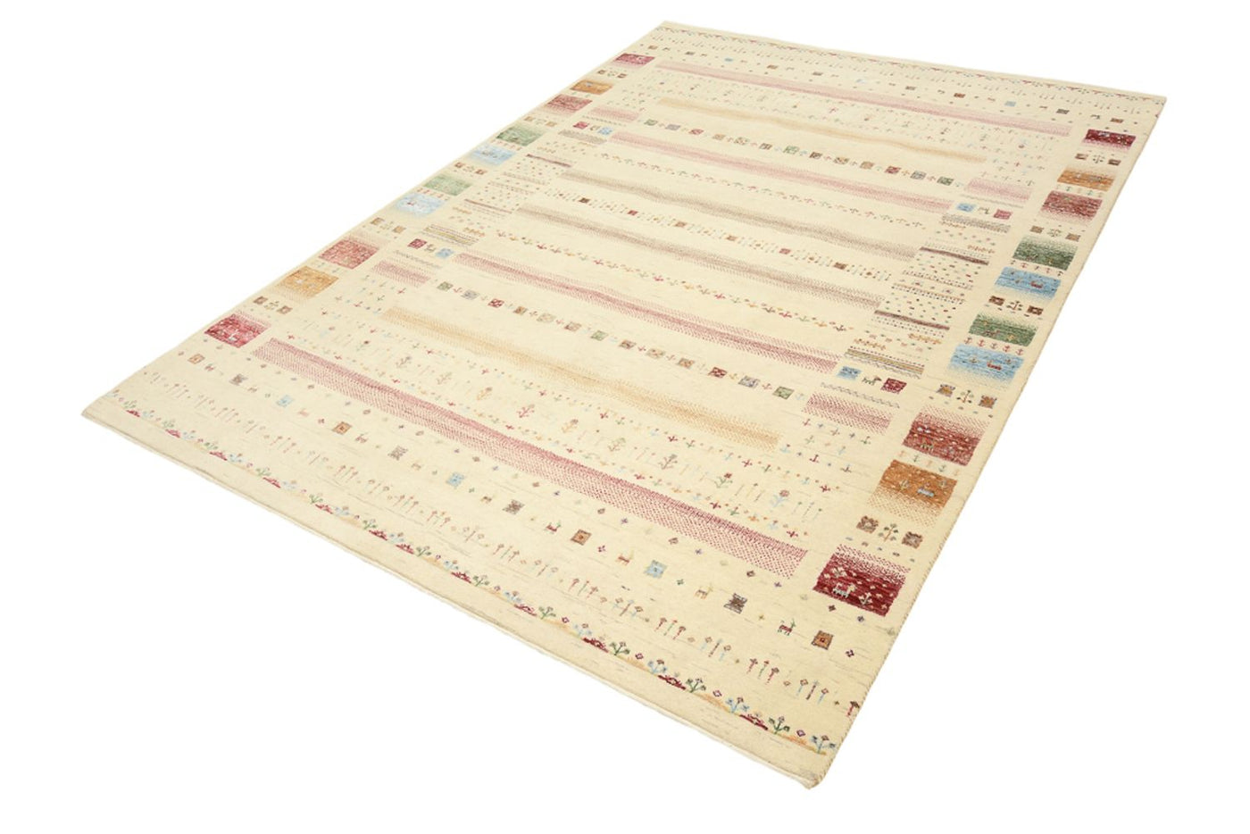 Indo Loribaft Teppe 246x171cm - Ullteppe