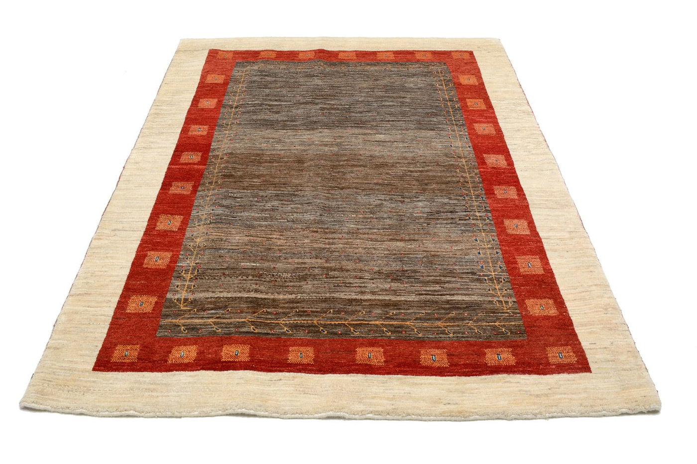 Loribaft Teppe 205x150cm - Perserteppich Wollteppich