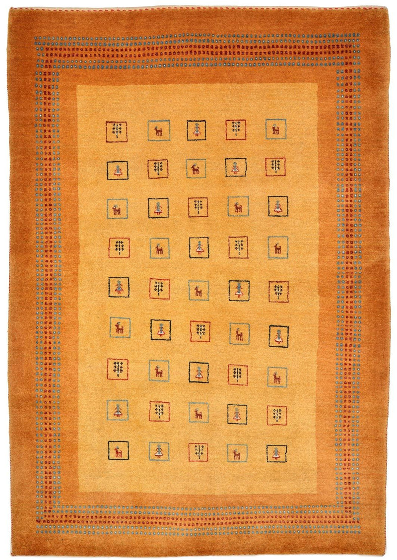 Loribaft Teppe 170x114cm - Perserteppich Wollteppich