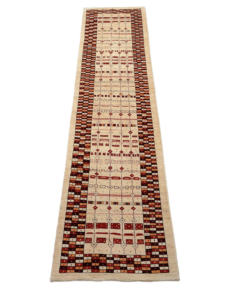Loribaft Teppe 391x88cm - Perserteppich Wollteppich