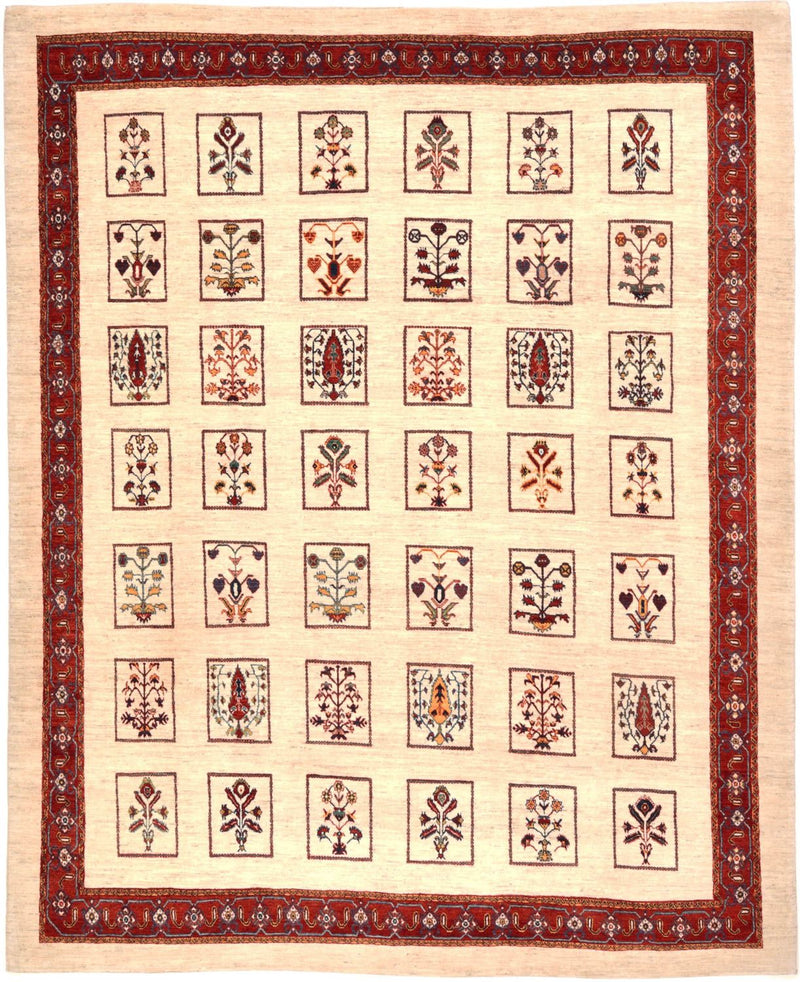 Loribaft Teppe 326x261cm - Perserteppich Wollteppich