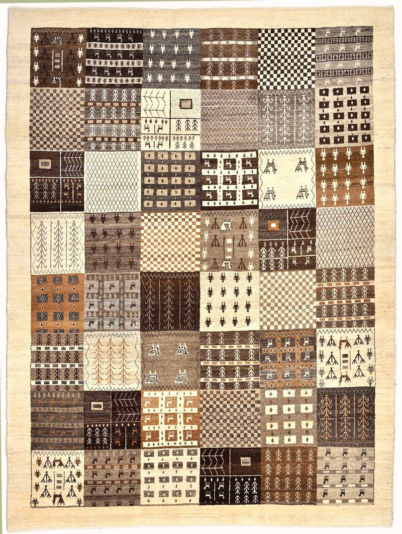 Loribaft Teppe 187x247cm - Perserteppich Wollteppich