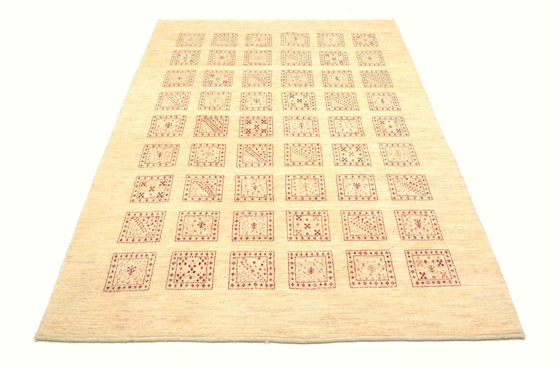 Loribaft Teppe 211x141cm - Perserteppich Wollteppich
