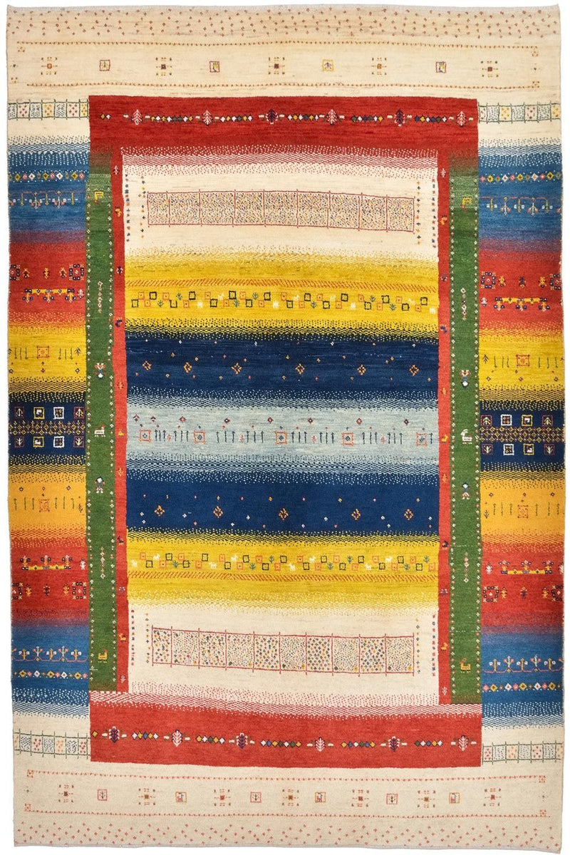 Loribaft Teppe 225x146cm - Perserteppich Wollteppich