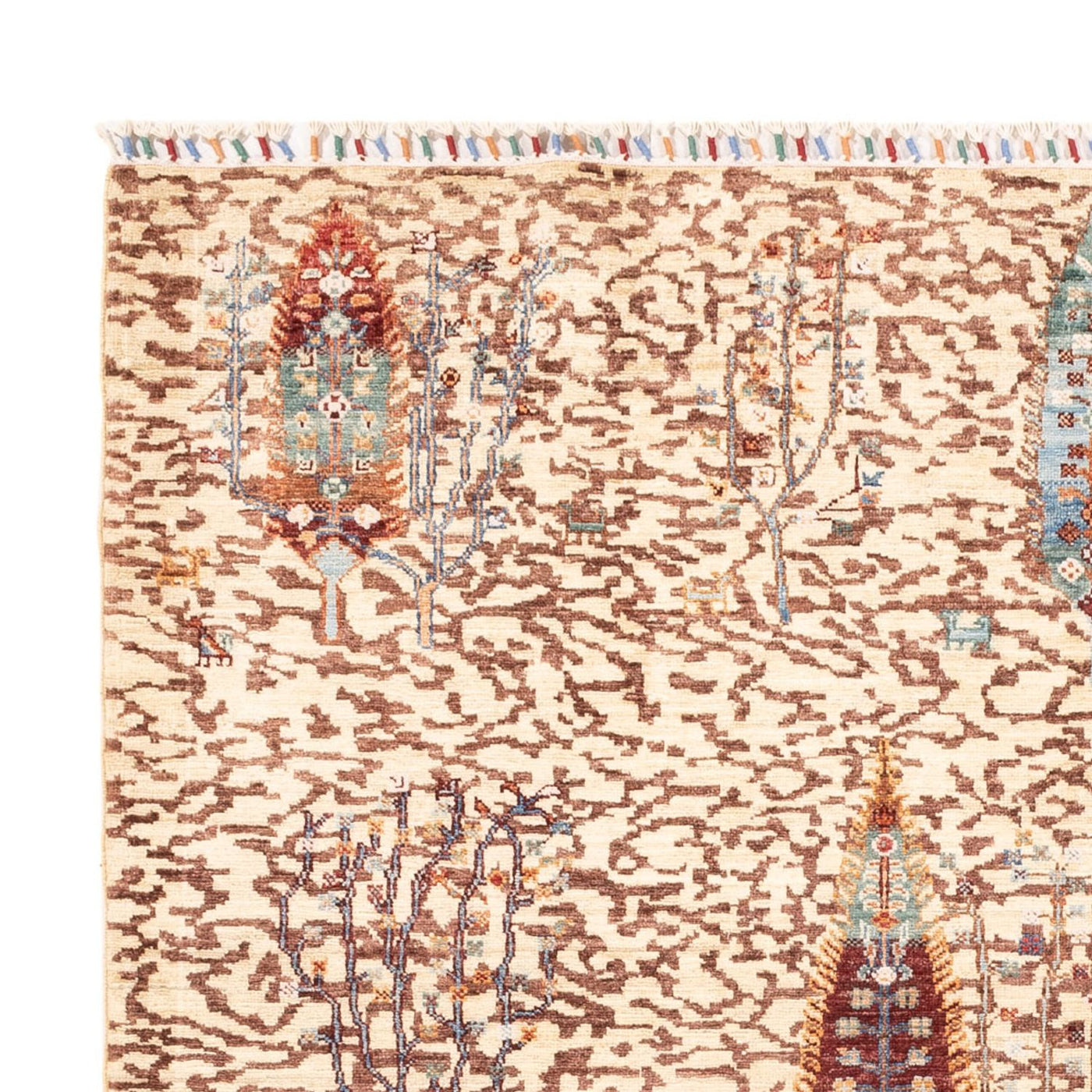 Ziegler Teppe - Ariana - 234 x 175 cm - lysebrun