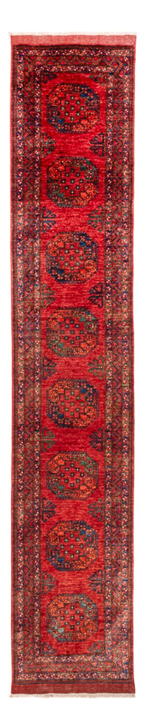 Afghansk teppe 395x76cm - Orientalsk teppe