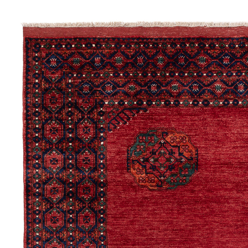 Afghan Teppich - Kunduz - 313 x 259 cm - rot