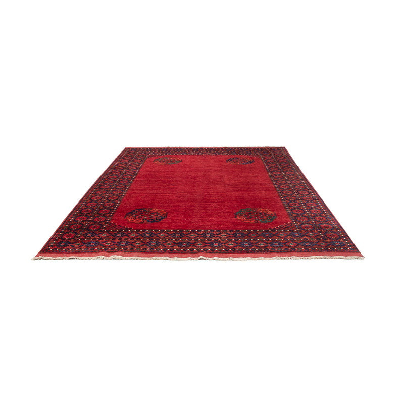 Afghan Teppich - Kunduz - 313 x 259 cm - rot