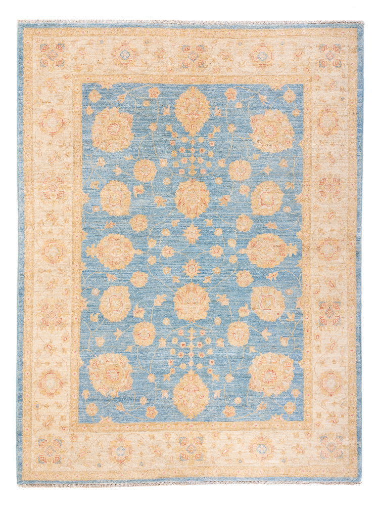 Ziegler Teppe - 202 x 148 cm - blå