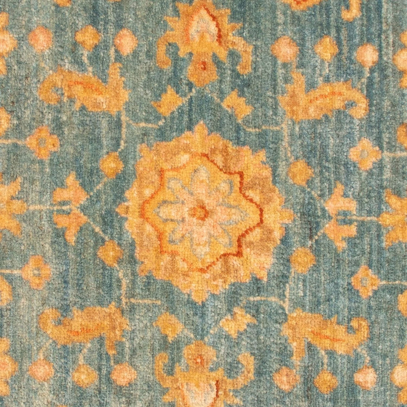 Ziegler Teppe rundt  - 96 x 99 cm - blå