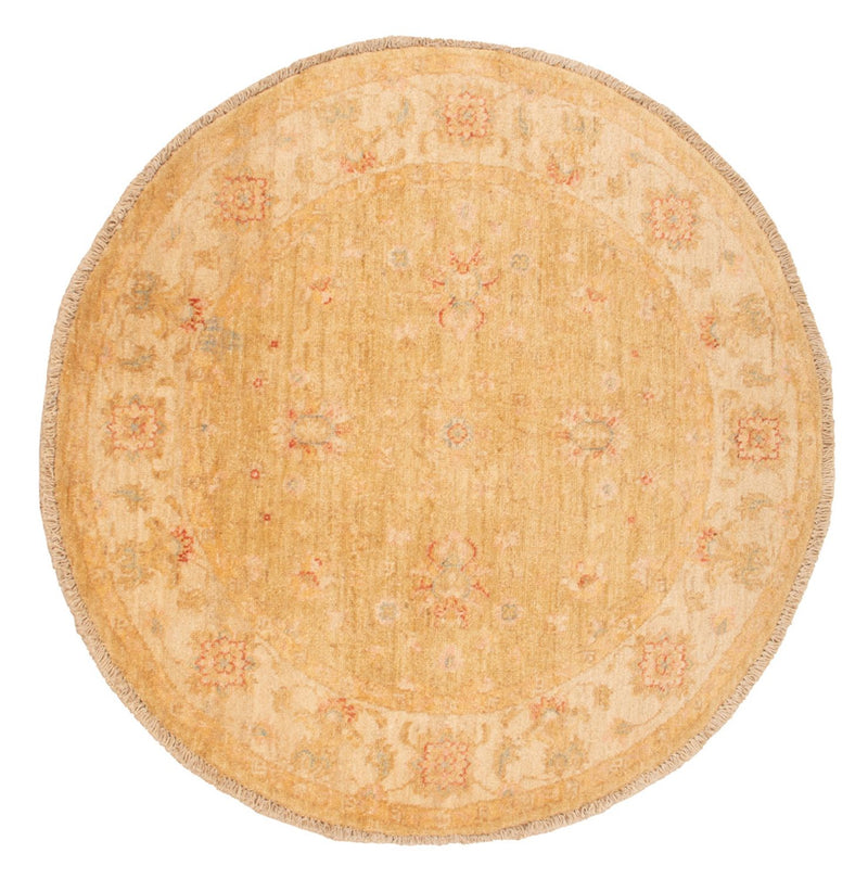 Ziegler Teppe rundt  - 95 x 98 cm - beige