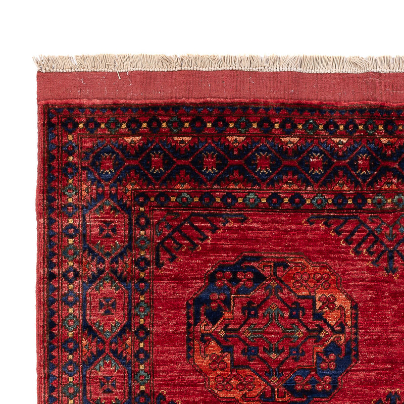 Afghanske tepper - Kunduz - 205 x 153 cm - rød