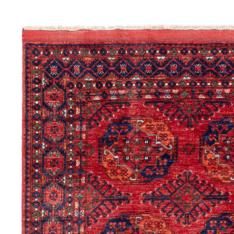 Afghanske tepper - Kunduz - 296 x 207 cm - lys rød