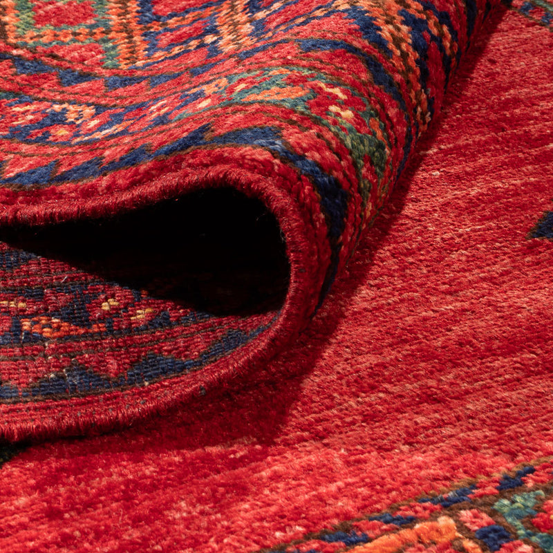 Afghan Teppich - Kunduz - 300 x 201 cm - rot