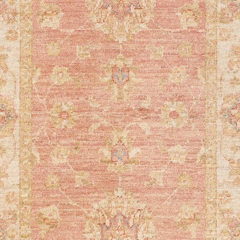Løper Ziegler Teppe - 301 x 84 cm - lys rød