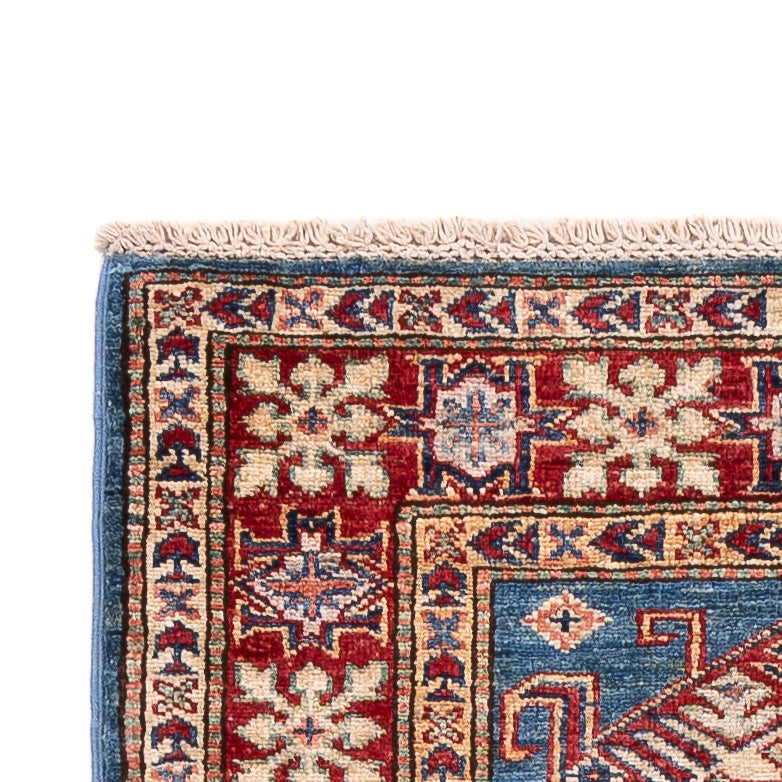 Løper Ziegler Teppe - Kazak - 240 x 75 cm - blå