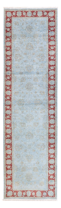 Løper Ziegler Teppe - Moderne - 303 x 89 cm - lyseblå – product image