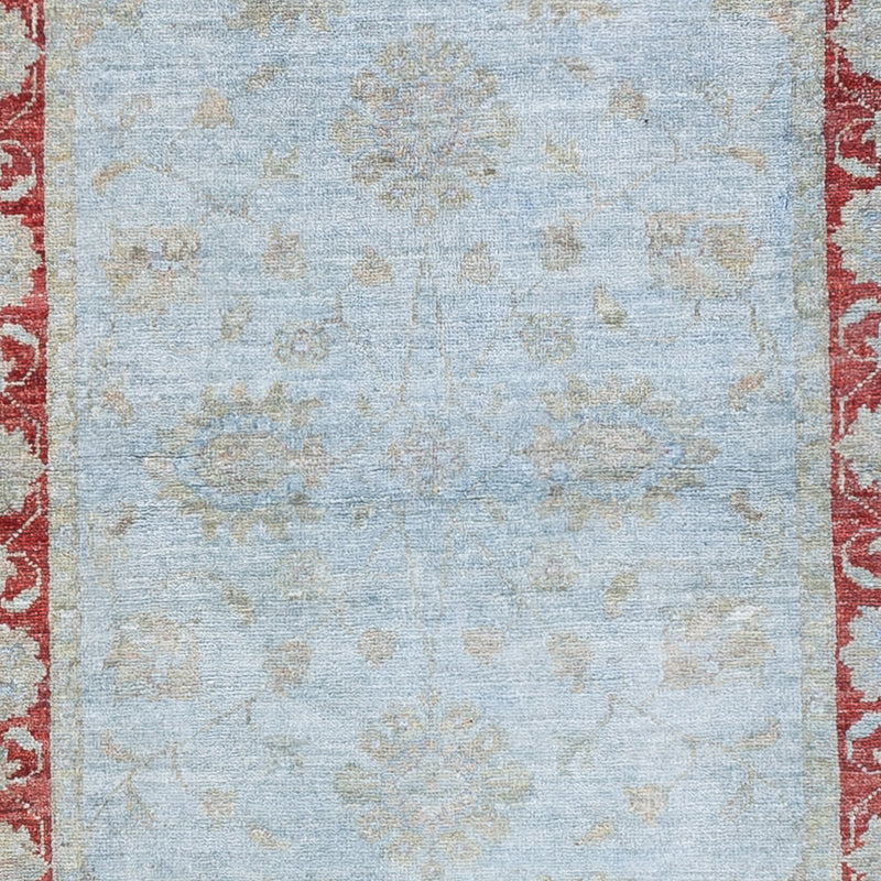 Løper Ziegler Teppe - Moderne - 303 x 89 cm - lyseblå