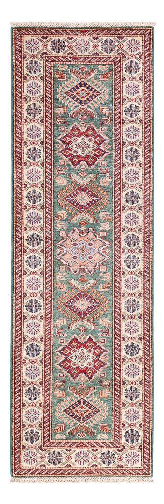 Løper Ziegler Teppe - Kazak - 248 x 75 cm - mørkegrønn