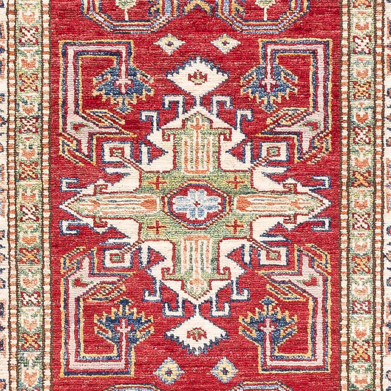 Løper Ziegler Teppe - Kazak - 250 x 76 cm - rød