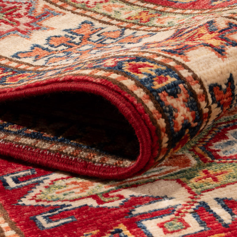 Løper Ziegler Teppe - Kazak - 250 x 76 cm - rød
