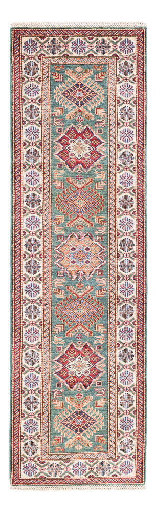 Løper Ziegler Teppe - Kazak - 243 x 72 cm - lysegrønn