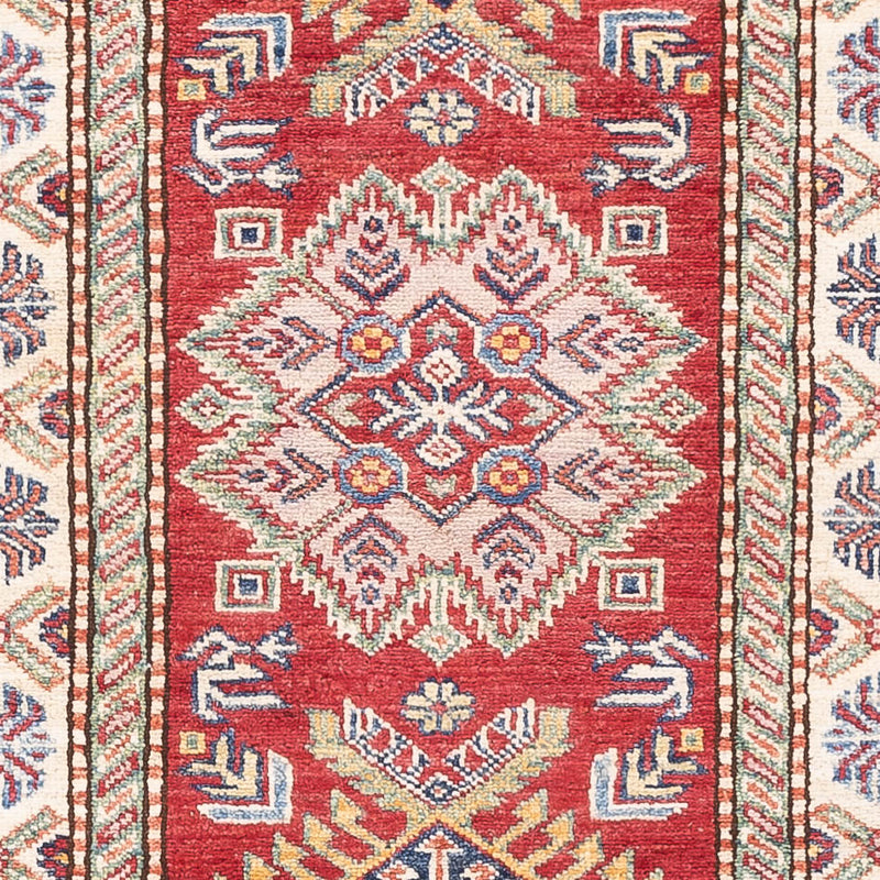 Løper Ziegler Teppe - Kazak - 263 x 74 cm - rød