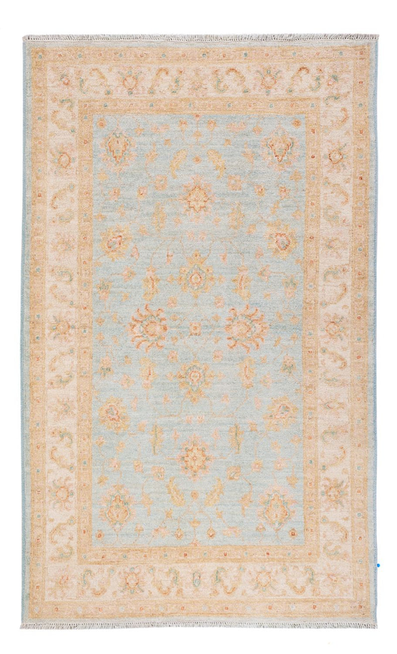 Ziegler Teppe - 160 x 98 cm - aqua