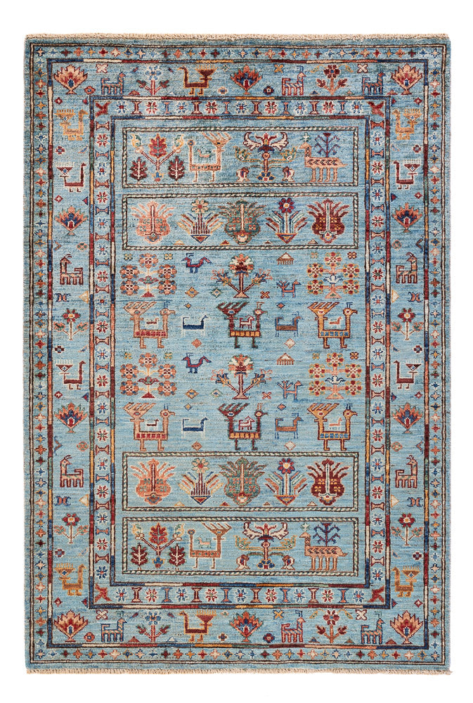 Ziegler Teppe - Ariana - 154 x 104 cm - lyseblå
