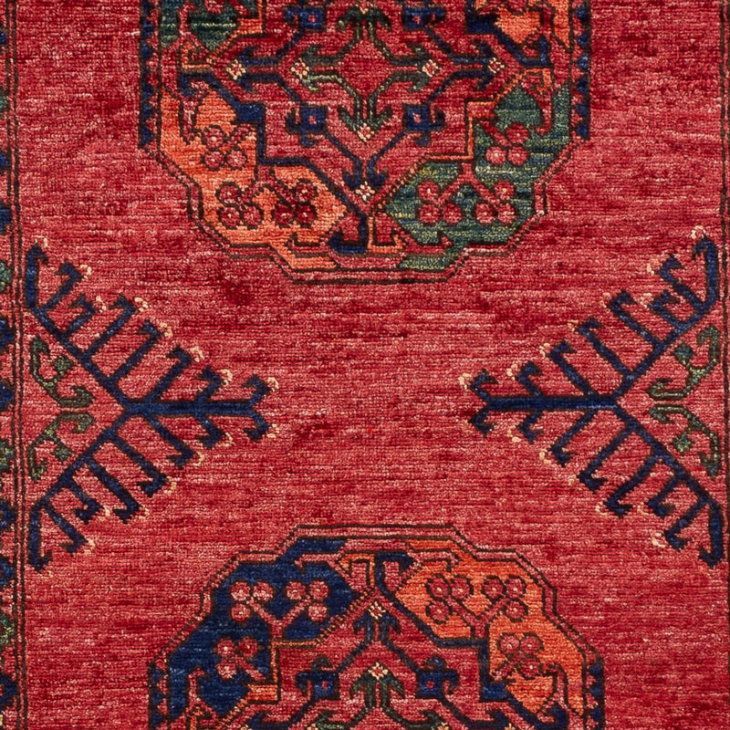 Afghansk teppe - 152 x 105 cm - rød