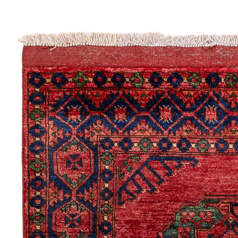 Afghansk teppe - 152 x 105 cm - rød