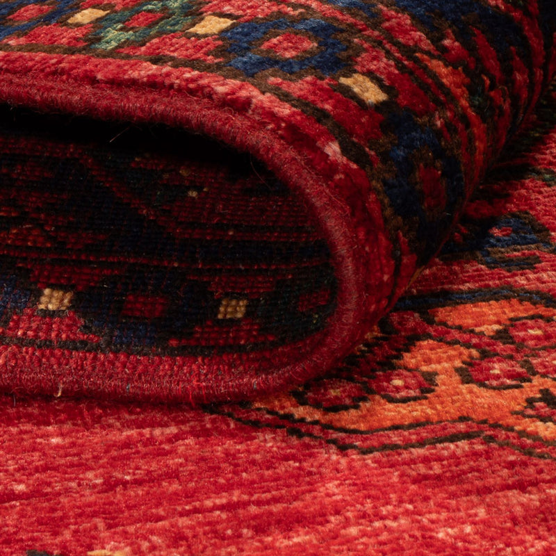 Afghansk teppe - 152 x 105 cm - rød