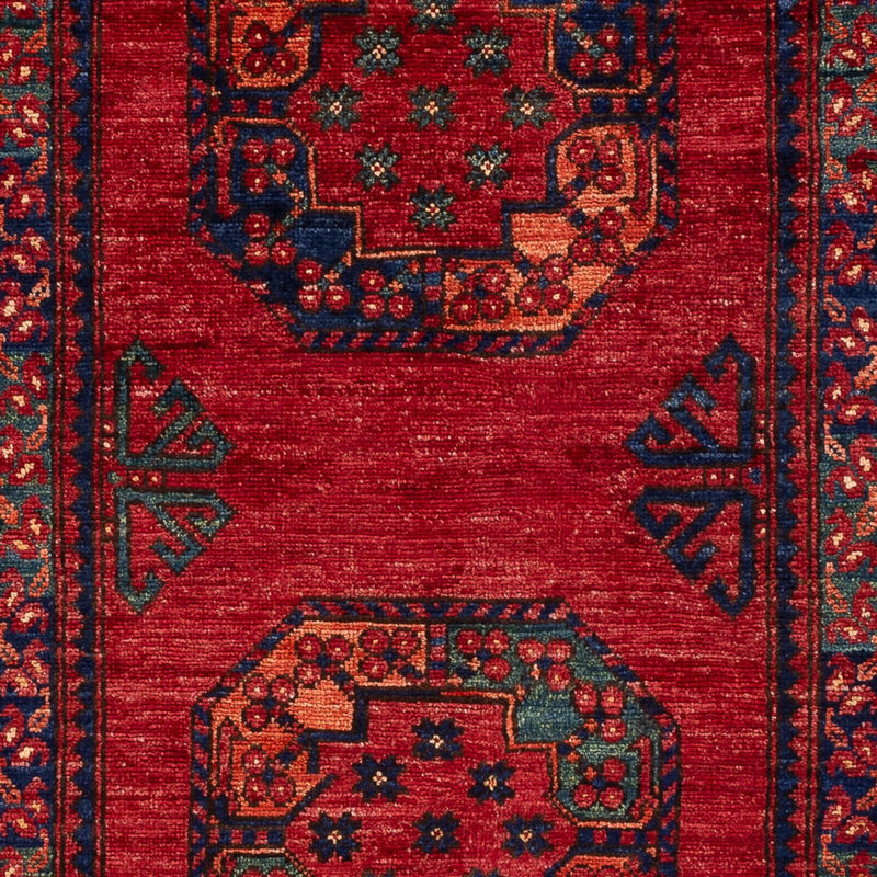 Afghansk teppe - 155 x 103 cm - rød