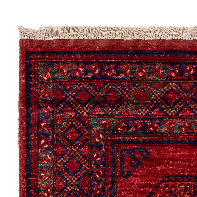 Afghansk teppe - 155 x 103 cm - rød