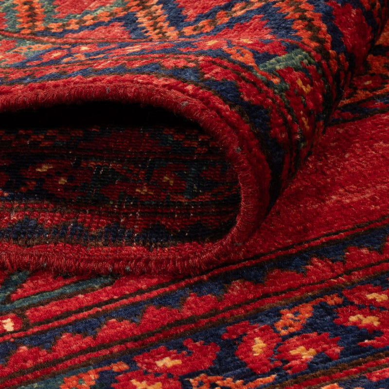Afghansk teppe - 155 x 103 cm - rød