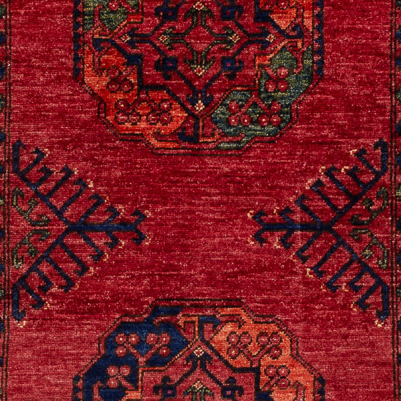Afghansk teppe - 152 x 99 cm - rød