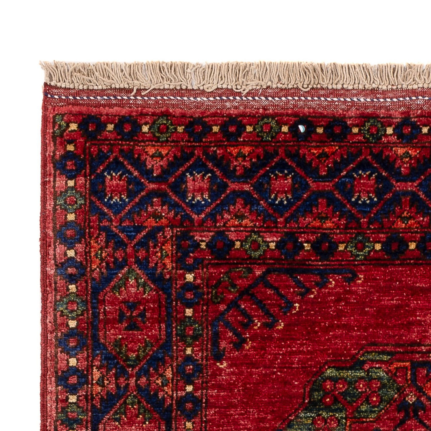 Afghansk teppe - 152 x 99 cm - rød