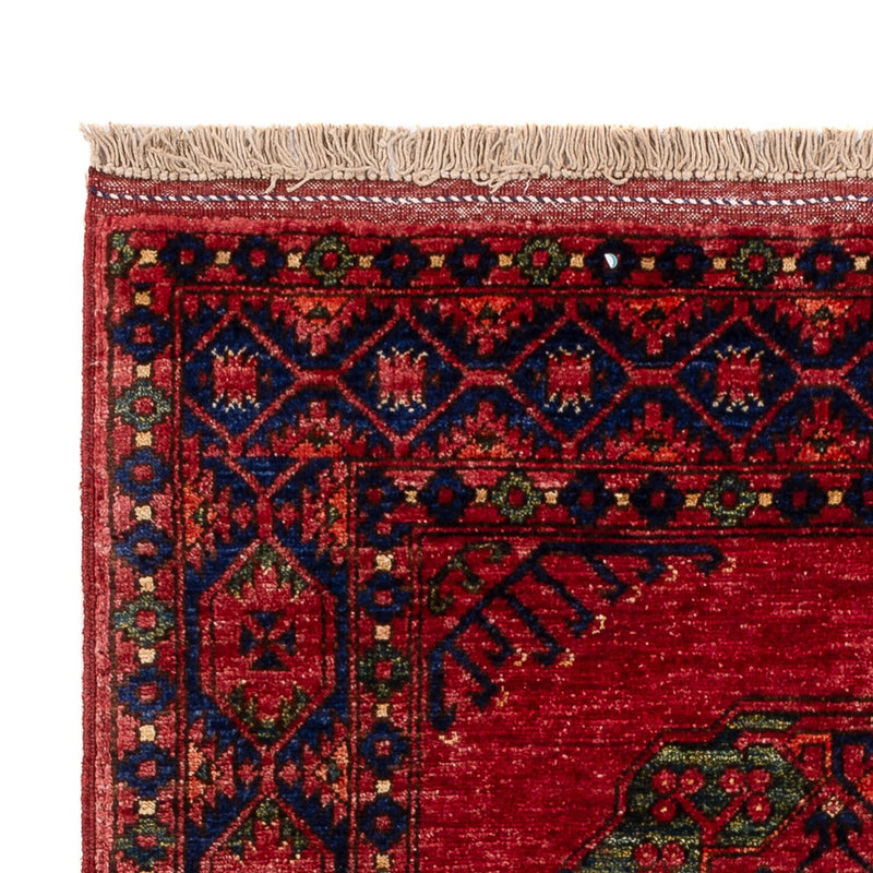Afghansk teppe - 152 x 99 cm - rød
