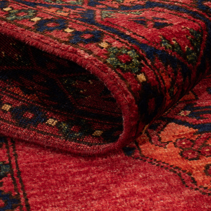 Afghansk teppe - 152 x 99 cm - rød