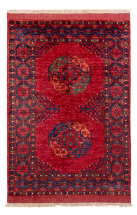 Afghansk teppe - 151 x 102 cm - rød – product image