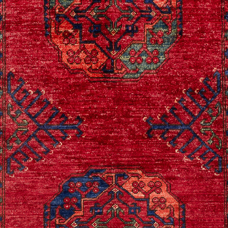 Afghansk teppe - 151 x 102 cm - rød