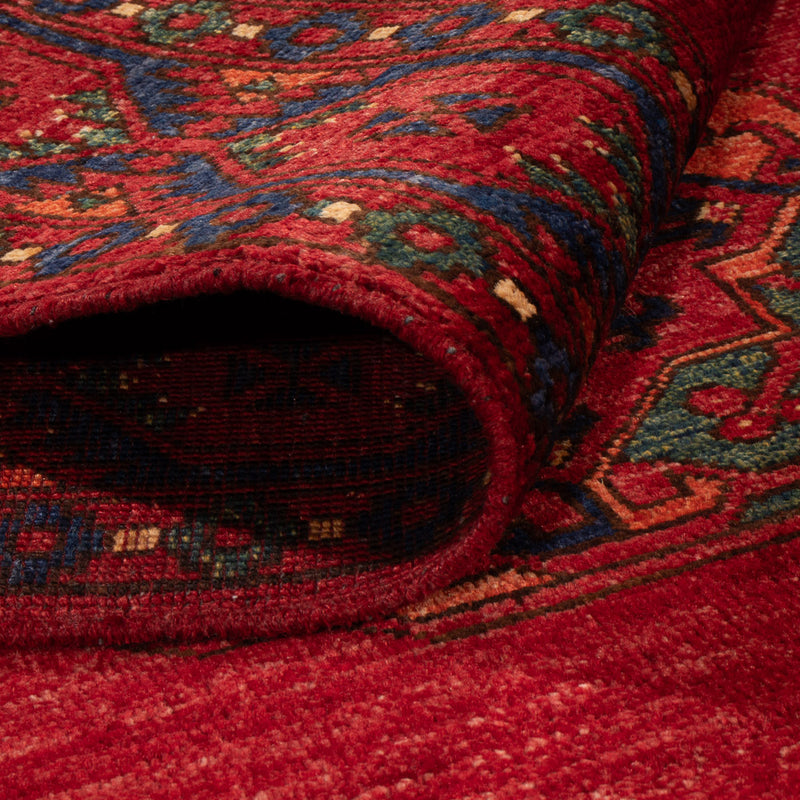 Afghansk teppe - 151 x 102 cm - rød
