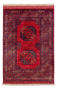 Afghansk teppe - 150 x 102 cm - rød – product image