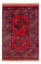 Afghansk teppe - 150 x 102 cm - rød