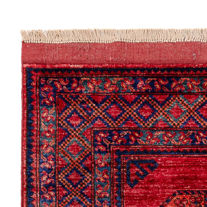 Afghansk teppe - 150 x 102 cm - rød
