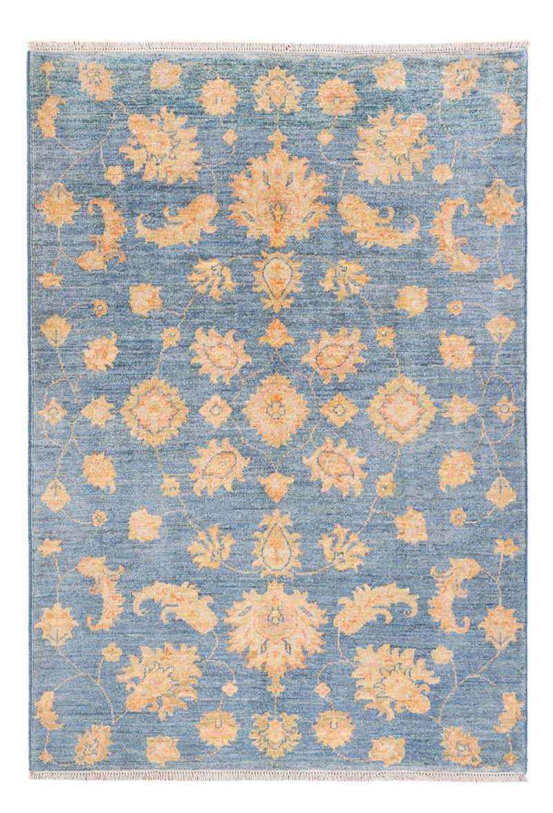 Ziegler Teppe - 148 x 102 cm - blå