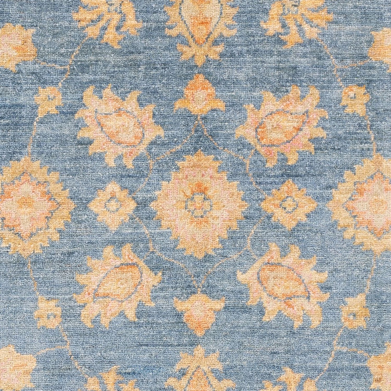 Ziegler Teppe - 148 x 102 cm - blå