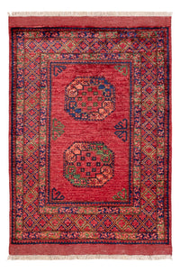 Afghansk teppe - 148 x 103 cm - rød – product image